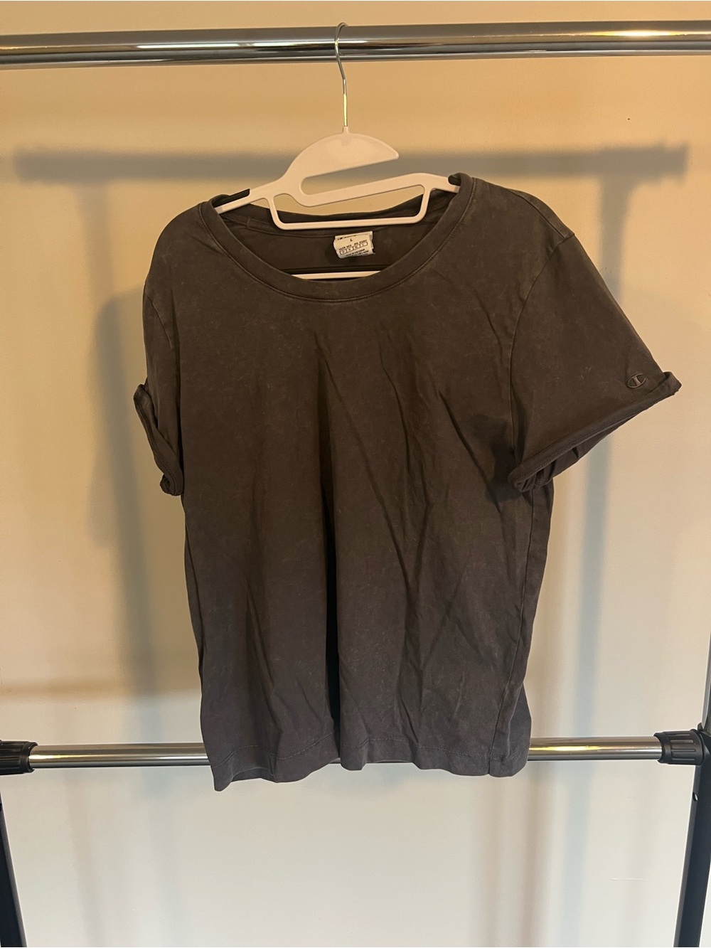 Champion mineral wash gray Short Sleeve Crewneck Tee